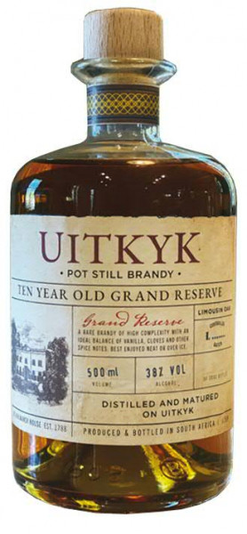 Uitkyk Brandy Ten Year Grand Reserve Uitkyk Brandy Ten Year Grand Reserve